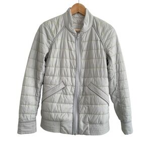 Lululemon The Bomb Jacket Size 6 Reversible Bomber Quilted Puffer Athleisure